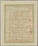 Letter to [Robert Yates.]