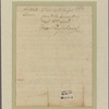 Letter to [Robert Yates.]