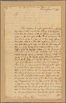 Letter to George Thomas [Philadelphia]