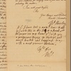 Letter to George Thomas [Philadelphia]