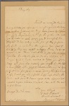 Letter to Gen. [Sir William] Johnson