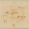 Letter to Gen. [Edward] Hand