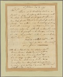 Letter to Philip Schuyler, Fort Ticonderoga