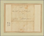 Letter to Philip Schuyler, Fort Ticonderoga