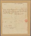 Letter to Henry Van Schaack