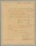 Letter to Maj. Gen. Philip Schuyler, Albany