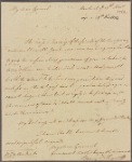 Letter to Maj. Gen. de Reidesel