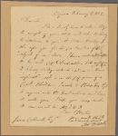 Letter to James Caldwell