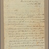 Letter to Horatio Gates
