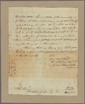 Letter to Horatio Gates