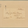 Letter to Edward Hand