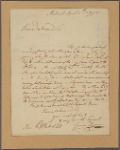 Letter to E[leazar] Whelock [Hanover, N. H.]