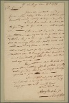 Letter to Gen. [Edward] Hand, Wyoming