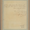 Letter to Maj. Gen. [William] Phillips