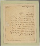 Letter to Sir William Johnson, 1st Baronet