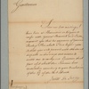 Letter to [the General Assembly.]