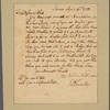 Letter to Capt. Samuel Wade, New London