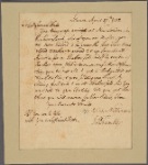 Letter to Capt. Samuel Wade, New London