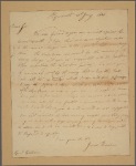 Letter to General Goodwin