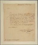 Letter to Thomas Johnson