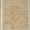 Letter to Major General Horatio Gates
