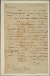 Letter to Major General Horatio Gates