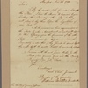 Letter to Gov. [Thomas] Jefferson [Virginia]