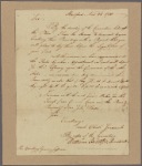 Letter to Gov. [Thomas] Jefferson [Virginia]