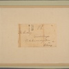 Letter to Gen. [Philip] Schuyler, Albany