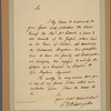 Letter to General Philip Schuyler