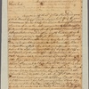 Letter to his son John