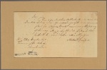 Letter to Horatio Gates