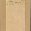 Letter to Horatio Gates