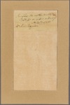 Letter to Horatio Gates