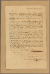 Letter to the Superiors of the county of Albany