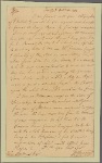 Letter to Elias Boudinot, Philadelphia
