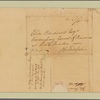 Letter to Elias Boudinot, Philadelphia