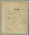 Letter to H[enry] V[an] Schaack