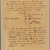 Letter to Gen. George Clinton, Kingsbridge