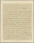 Letter to George Ervin, London