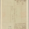 Letter to George Ervin, London