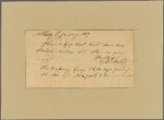 Letter to George Clinton, Governor of New York