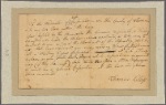 Letter to the Moderator of the last Consociation in Windham County