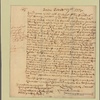 Letter to Samuel Storke, London