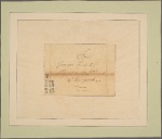 Letter to George Clark, Sec. of New York