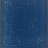 111b. Blueprint of arch mechanism, by Frederick John Kiesler