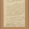 Letter to Artemas Ward [Shrewsbury, Mass.]