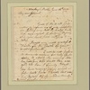 Letter to Gen. [Benjamin] Lincoln [New Jersey]