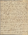 Letter to Gen. [Benjamin] Lincoln [New Jersey]