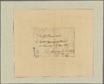 Letter to Sir William Pepperrell, Spring Gardens